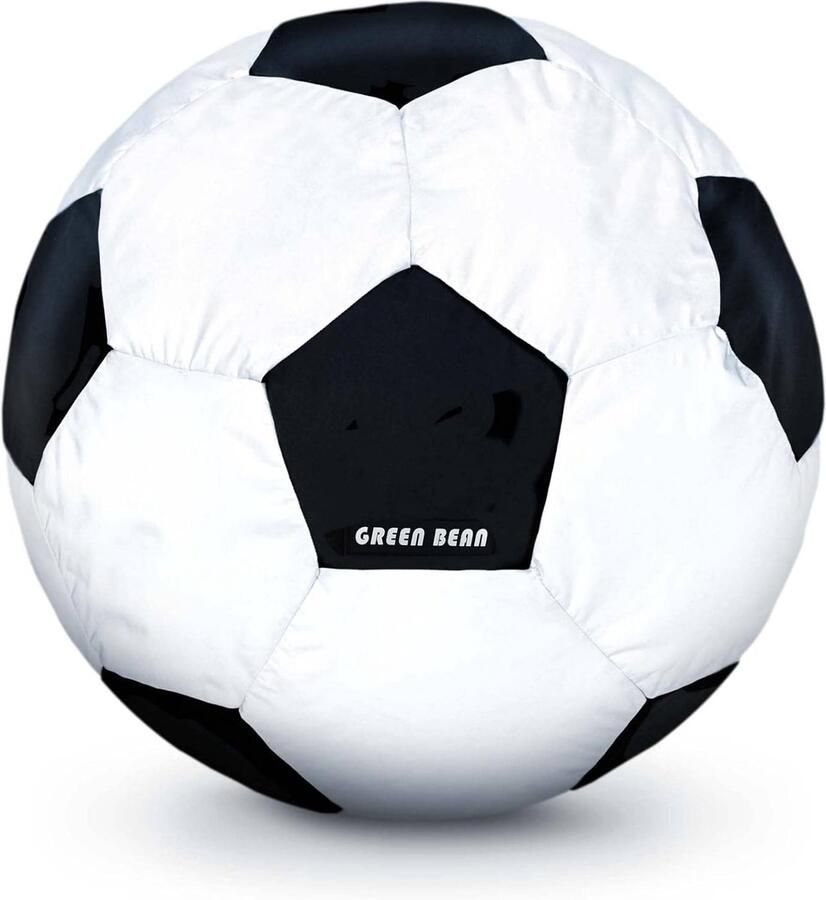 Voetbal Zitzak 110cm Voor Kinderen en Volwassenen Afneembare en Wasbare Hoes Gamingstoel en Loungestoel