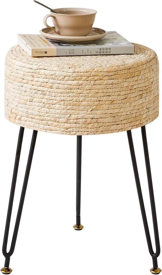 Voetenbank Beige Comfortabel en Stijlvol 1 stuk Beige Hoogwaardig Materiaal