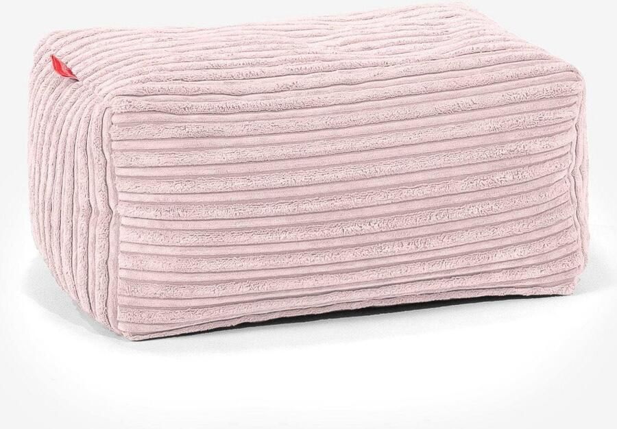 Voetenbank Poef van Corduroy Luxe en Comfortabel Zitzak voor Thuis