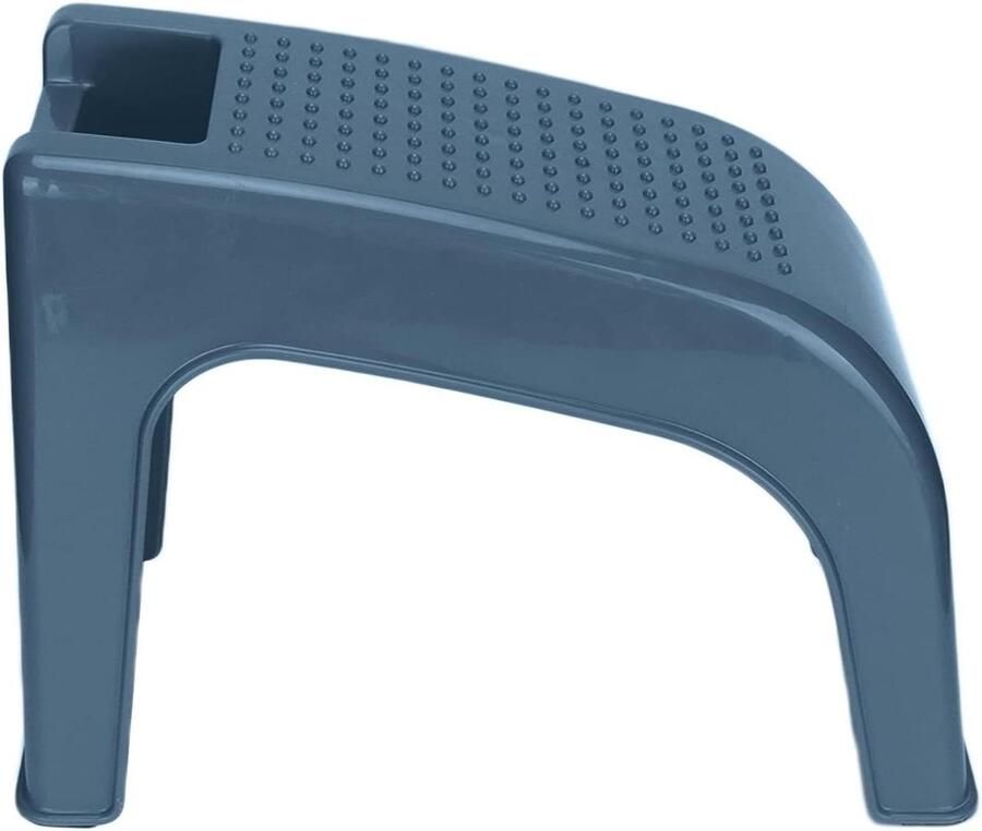 Voetenbank voor Douche Manicure Pedicure Massage Stabiele Opstapkruk Pedicurekruk Douchekruk voor Scheerbenen Antislip Voetsteun Sterk Draagvermogen (Donkergroen)