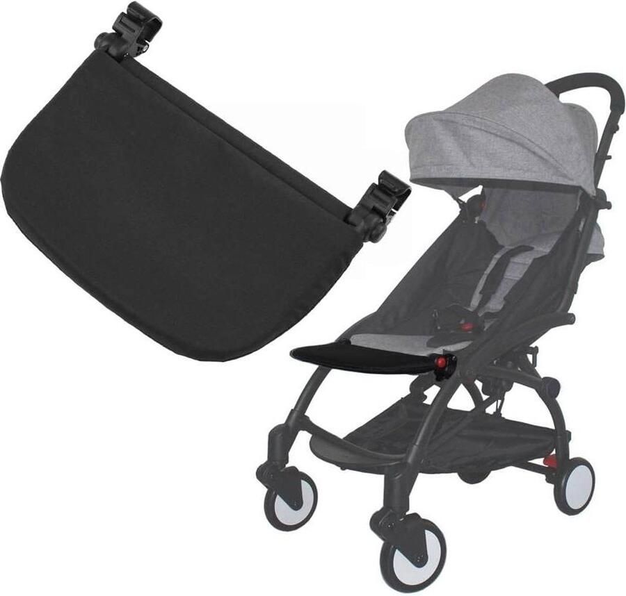 Voetensteun 21 cm Universele Oxford Cloth Kinderwagen Accessoires Zwarte Verlengde Voetsteun voor YOYA VOVO
