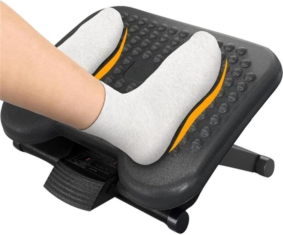 Voetensteun bureau Verstelbare Voetensteun Voetenbankje Voetensteun Bureau Ergonomisch Voetenbankje Bureau Ergonomische Voetensteun Voetsteun Bureau Voetensteun Voetenkussen 3 verstelbare hoogtes