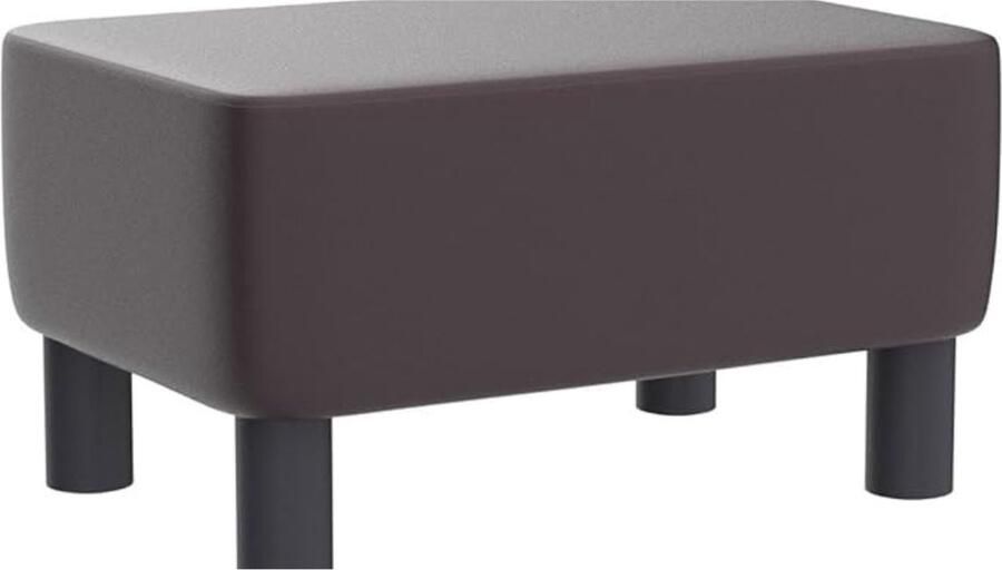 Voetensteun Voetenbank Verstelbaar Ottomaanse Voetsteun Ontspanning Rechthoekig Bruin