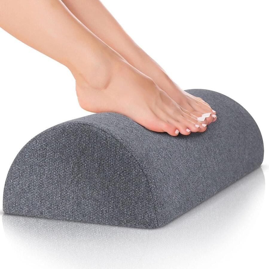 Voetensteun voor Onder Bureau Comfortabel en Ergonomisch Grijs Stevig