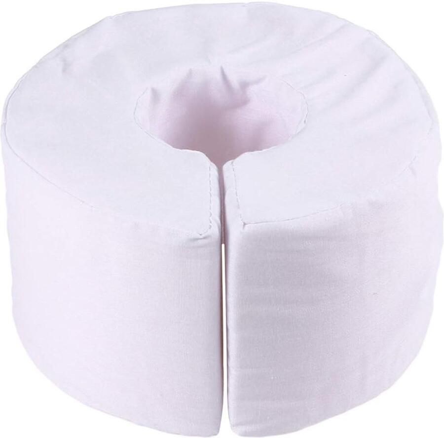 Voetkussen voetsteun handkussen rustkussen verhogend kussen relaxkussen wit comfortabel ergonomisch