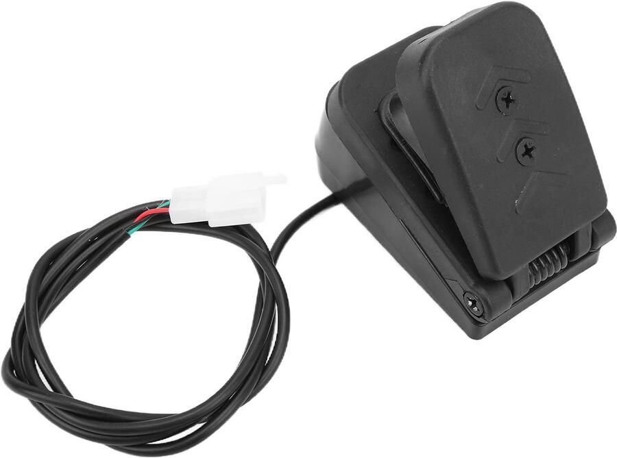 Voetrempedaal Waterdicht Gaspedaal ATV Voetpedaal Elektrische Snelheidsregeling Socket voor Kinderen Auto Go Kart Bromfiets Autopedalen