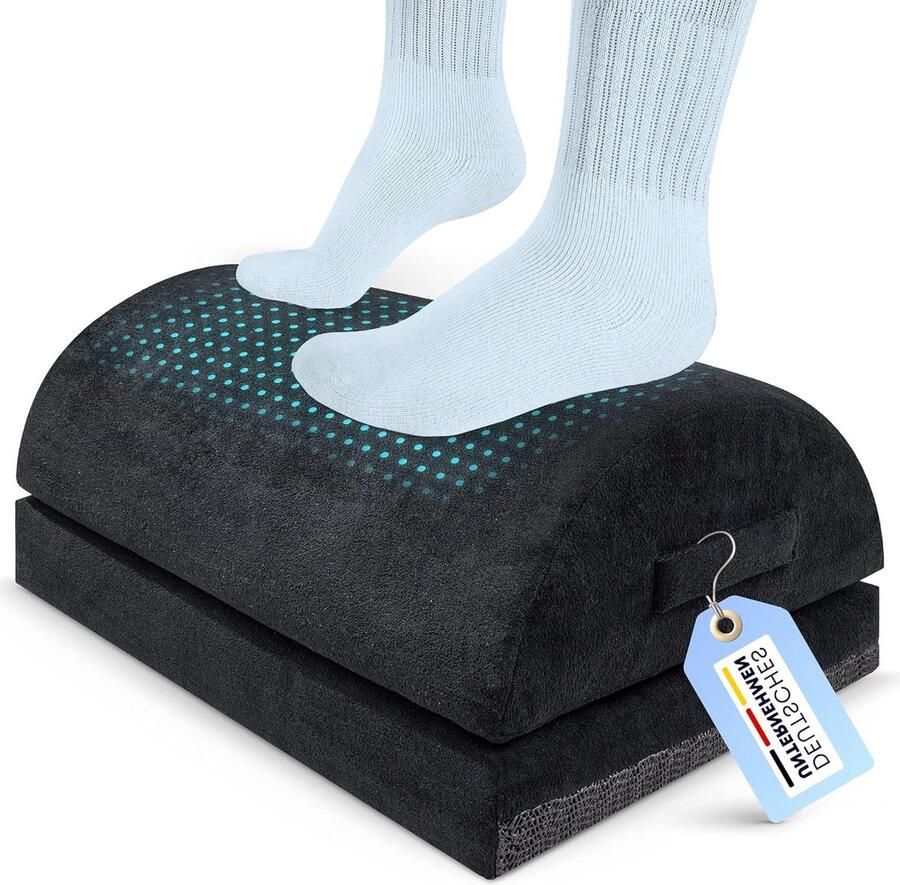 Voetsteun diepe ziel orthopedische medische voetenbank gezonde zithouding thuiskantoor en kantoor rug ontlasting zonder tas Foot rest