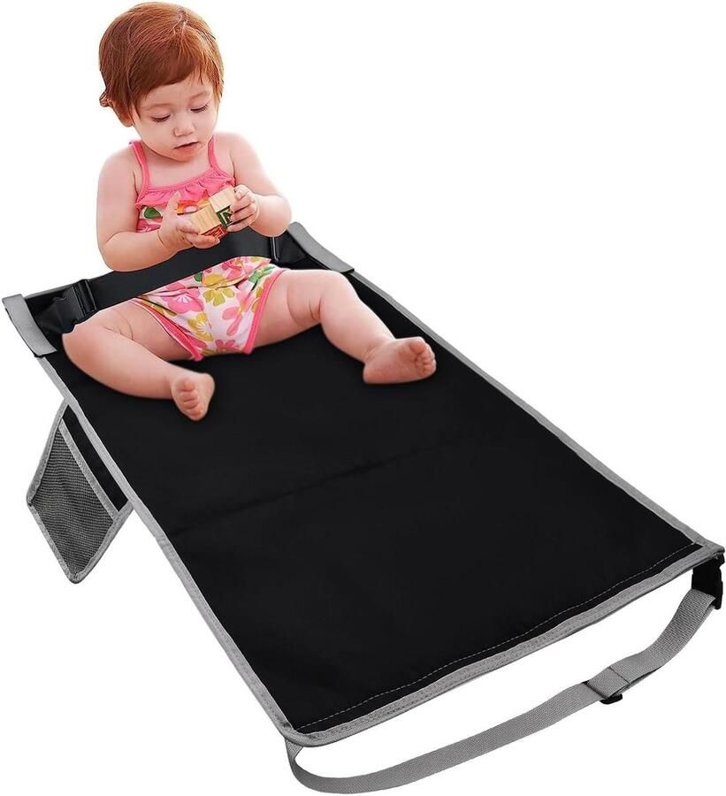 Airplane Footrest for Children Lightweight and Foldable Essential for Airplane Travel 44 x 79 cm