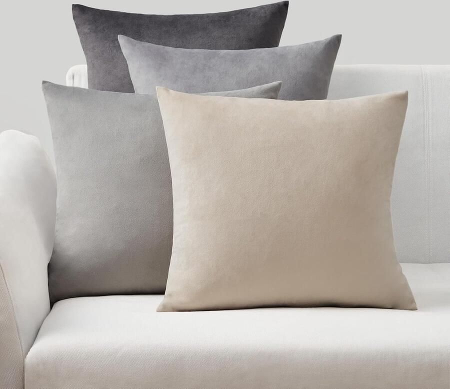 Voordeelset van 2 bohemian stijl corduroy kussenhoezen 45 x 45 cm wijnrood effen pluizige vierkante kussenhoezen decoratieve kussenhoes bankkussen decoratieve kussenhoes voor bank slaapkamer woonkamer