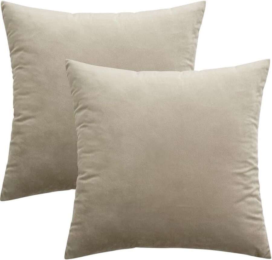 Voordeelset van 2 kussenslopen corduroy 50 x 50 cm roestrood effen wollig hoes voor sierkussen stijlvol en decoratief hoes voor sierkussen bankkussen stijlvol en decoratief kussen voor bank slaapkamer woonkamer balkon