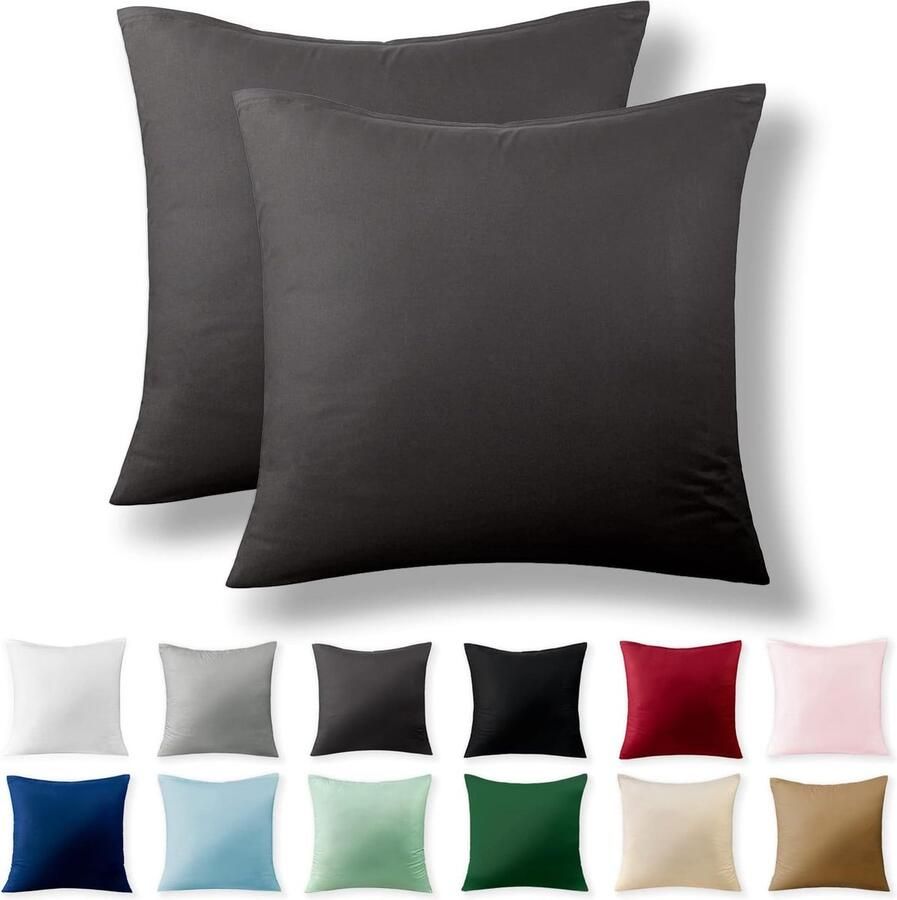 Voordeelset van 4 kussenslopen 30 x 50 cm eucalyptus krans vaas decoratieve kussenslopen linnen premium kwaliteit groen plant kussenovertrek bank sierkussen sofakussen cafÃ£Â© tuin outdoor huisdecoratie