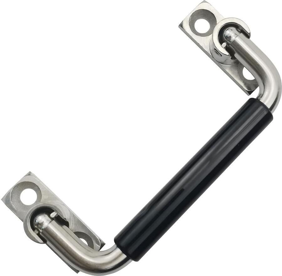 Vouwbaar Handvat Ergonomisch 2 Stuks Zilver Roestvrij staal