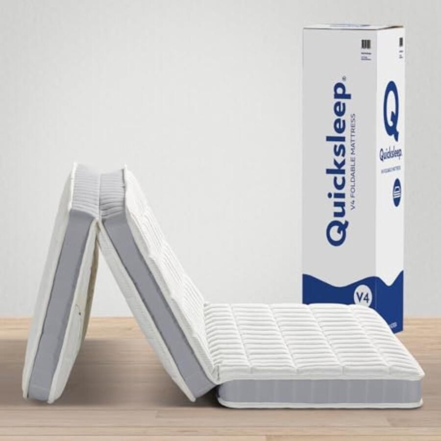 Vouwbare Queen Matras 5 Inch Opvouwbare Matrastopper met Traagschuim