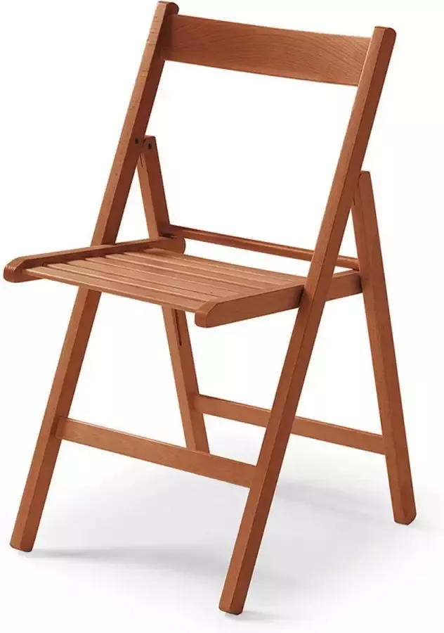 Vouwbare Stoel Hout beukenhout Kersenboom (79 x 42 5 x 47 5 cm)