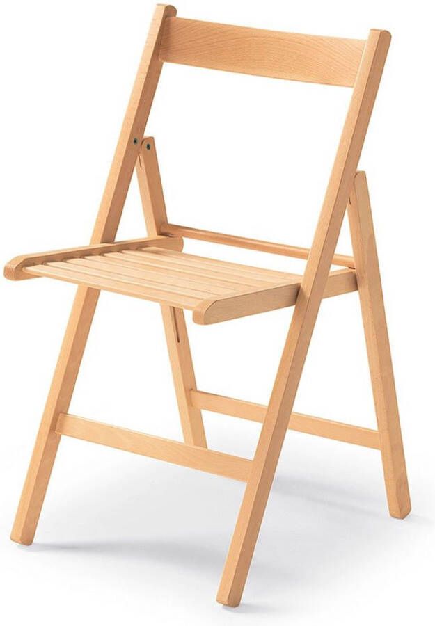 Vouwbare Stoel Hout Bruin (79 x 42 5 x 47 5 cm)