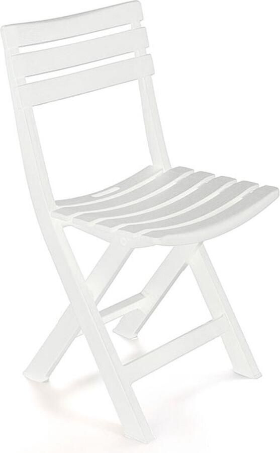 Vouwbare Stoel IPAE Progarden Birki bir80cbi Wit 44 x 41 x 78 cm
