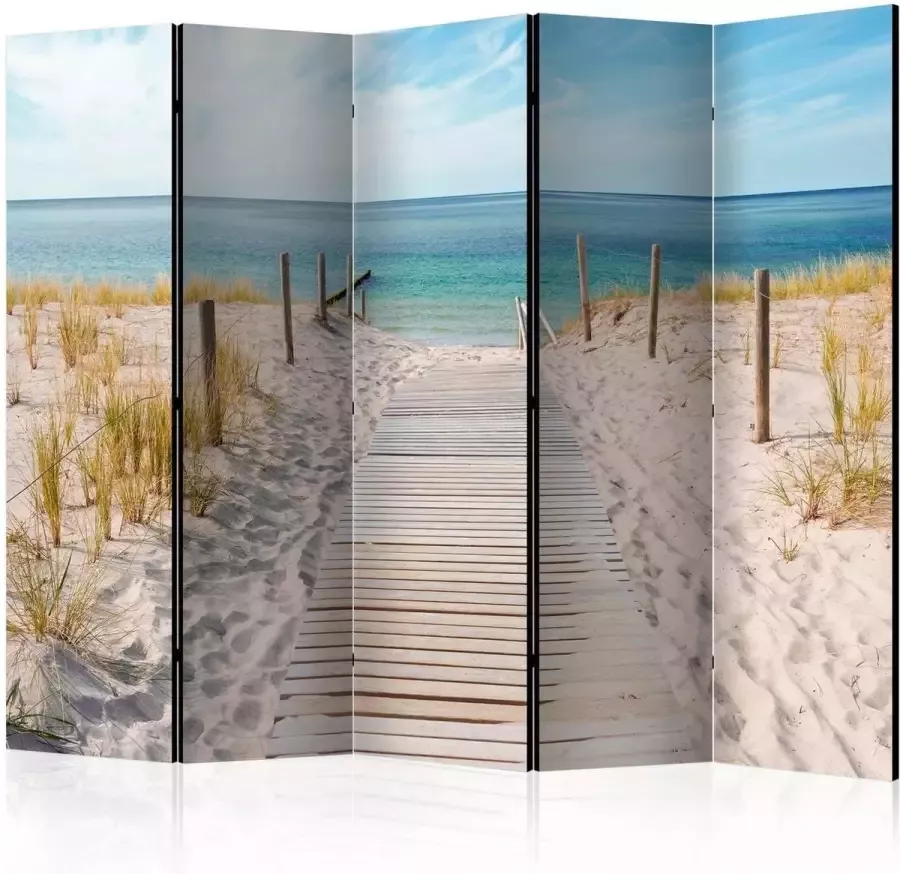 Vouwscherm Holiday at the seaside II [Room Dividers]