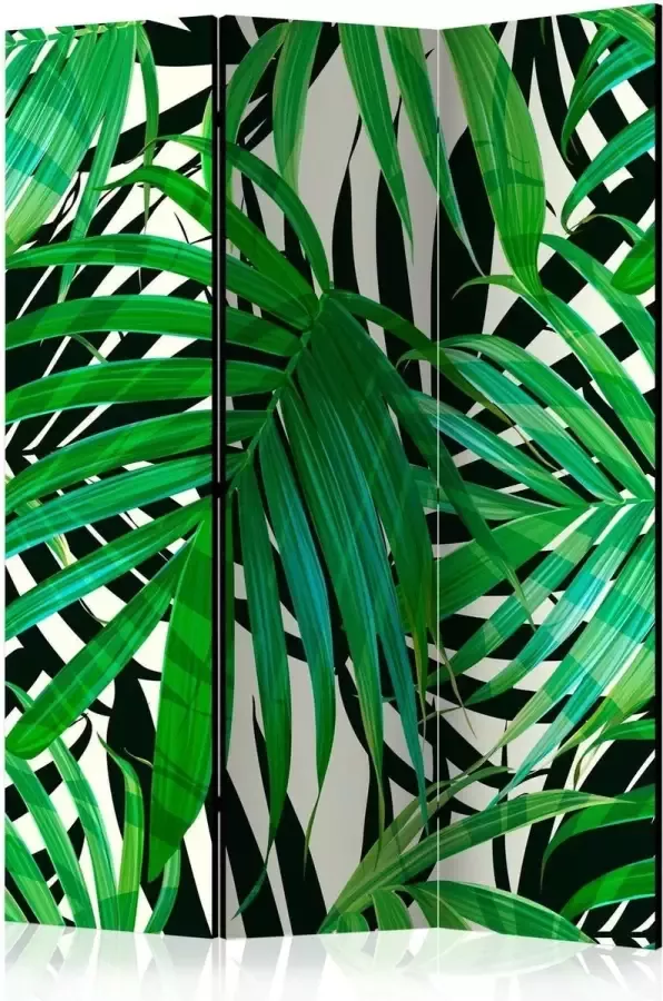 Artgeist Walljar Vouwscherm Tropical Leaves [Room Dividers]
