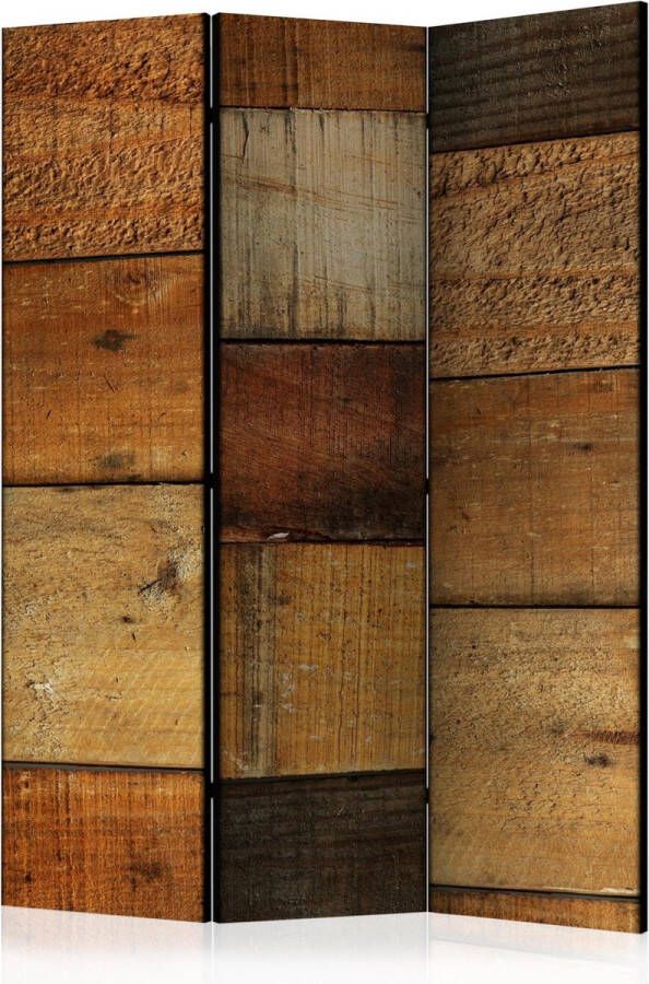 Vouwscherm Wooden Textures [Room Dividers]