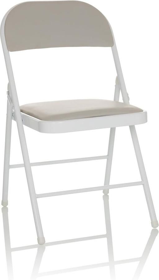 Vouwstoel Kunstleder Grijs voor Vergaderzalen en Evenementen