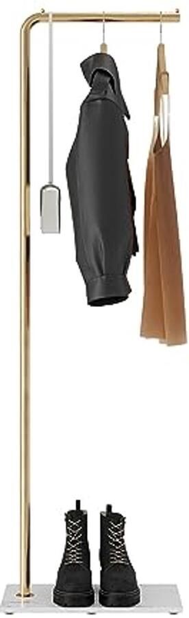 Vrijstaand Metaal Kapstok 150 cm Kledingrek voor Jassen Hoeden en Tassen Geschikt voor Entrées woonkamers en Kantoren