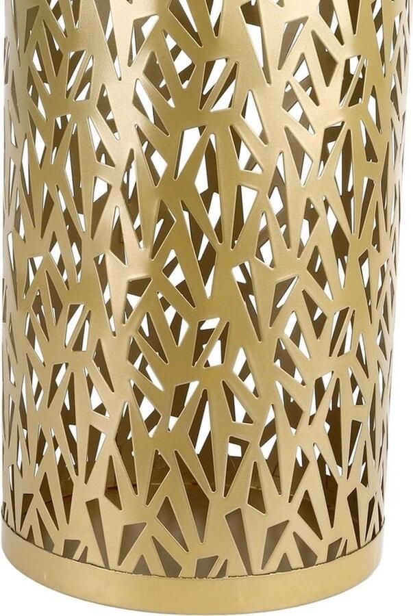 Metalen Paraplubak Vrijstaande Parapluhouderrek Hal Ingang Thuis Hotel Kantoor Goud