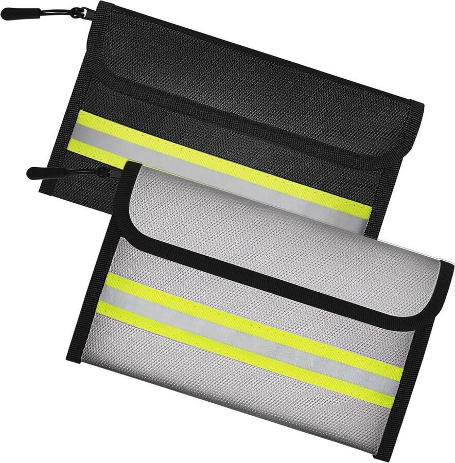 Vuurvaste en Waterdichte Documententas 20 3 x 12 7 cm Bescherming van Waardevolle Spullen en Documenten