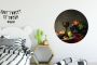 WallCircle Wandcirkel ⌀ 90 Rustiek Tafel Fruit Stilleven Beker Ronde schilderijen woonkamer Wandbord rond Muurdecoratie cirkel Kamer decoratie binnen Wanddecoratie muurcirkel Woonaccessoires - Thumbnail 1