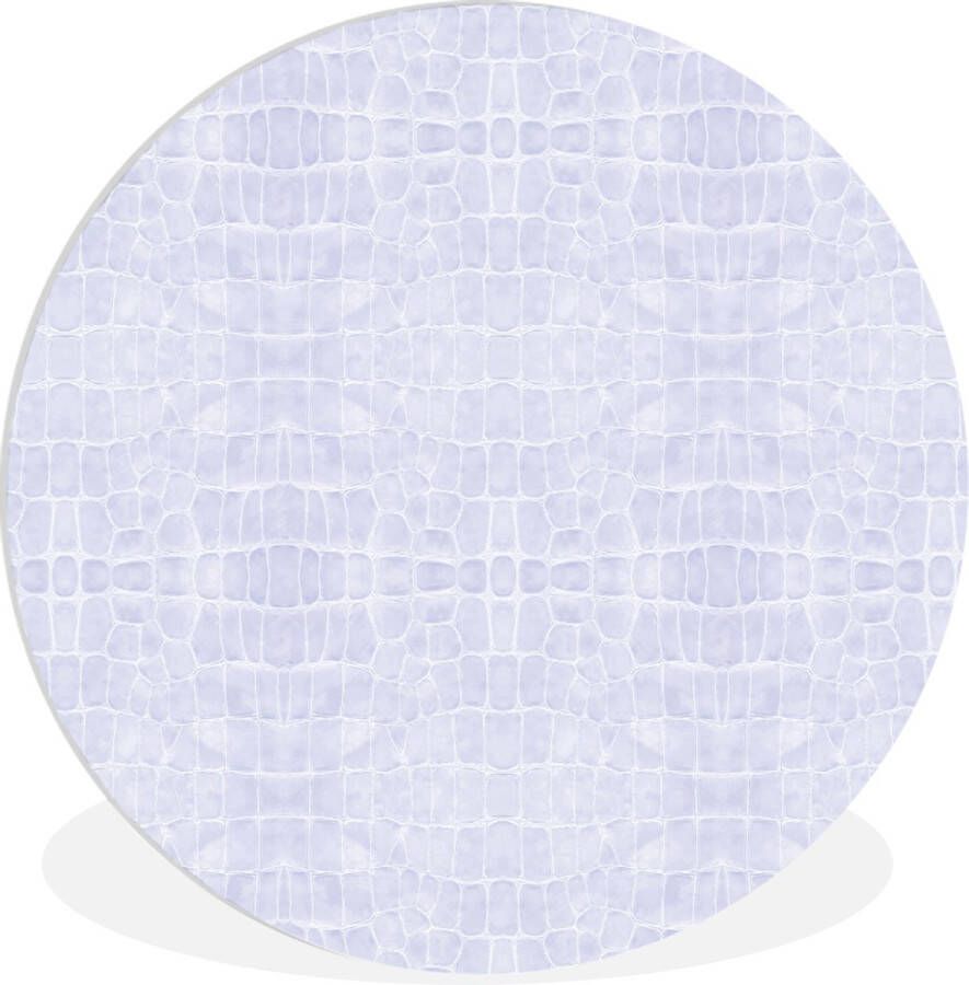 WallCircle Wandcirkel ⌀ 90 Leer Structuur Dierenhuid Ronde schilderijen woonkamer Wandbord rond Muurdecoratie cirkel Kamer decoratie binnen Wanddecoratie muurcirkel Woonaccessoires - Foto 2