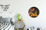 WallCircle Wandcirkel Muurcirkel Groente Fruit Rustiek Tafel Aluminium Dibond ⌀ 30 cm Binnen en Buiten - Thumbnail 1