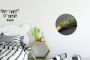 WallCircle Wandcirkel Muurcirkel Tijm Kruiden Groen Tafel Keuken Steen Aluminium Dibond ⌀ 30 cm Binnen en Buiten - Thumbnail 1