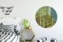 WallCircle Wandcirkel Muurcirkel Vincents stoel Vincent van Gogh Aluminium Dibond ⌀ 90 cm Binnen en Buiten - Thumbnail 1
