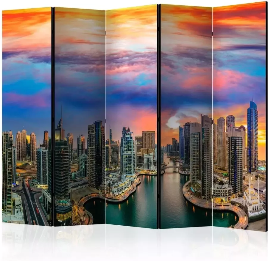 Artgeist Vouwscherm Afternoon in Dubai II [Room Dividers]