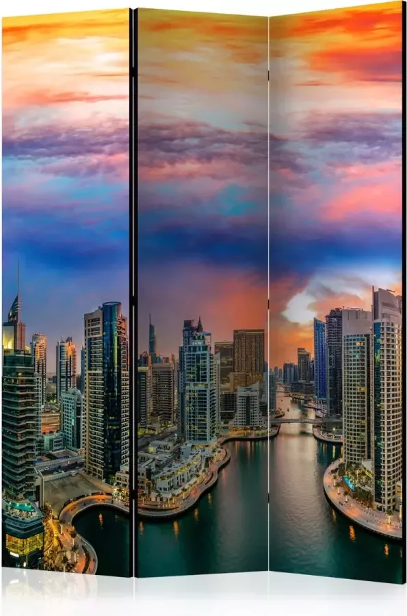 Artgeist Vouwscherm Afternoon in Dubai [Room Dividers]