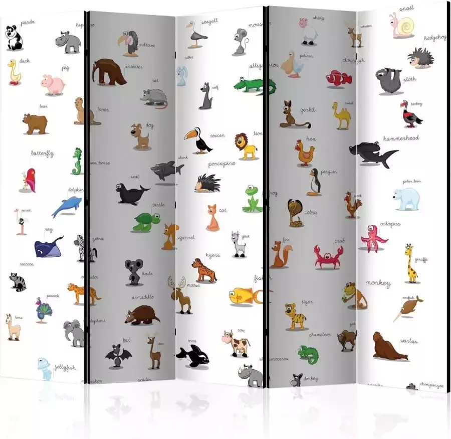 Artgeist Vouwscherm animals (for children) II [Room Dividers]