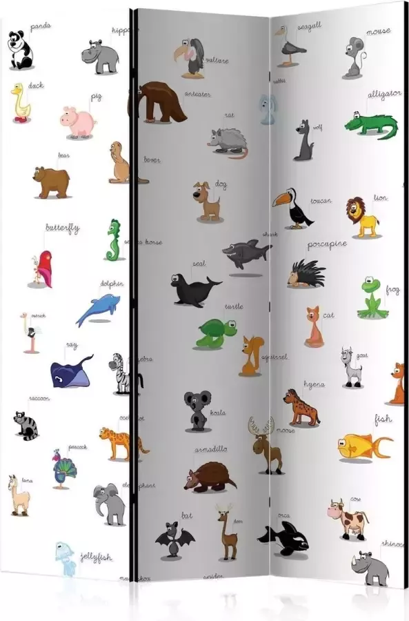 Artgeist Vouwscherm animals (for children) [Room Dividers] - Foto 2