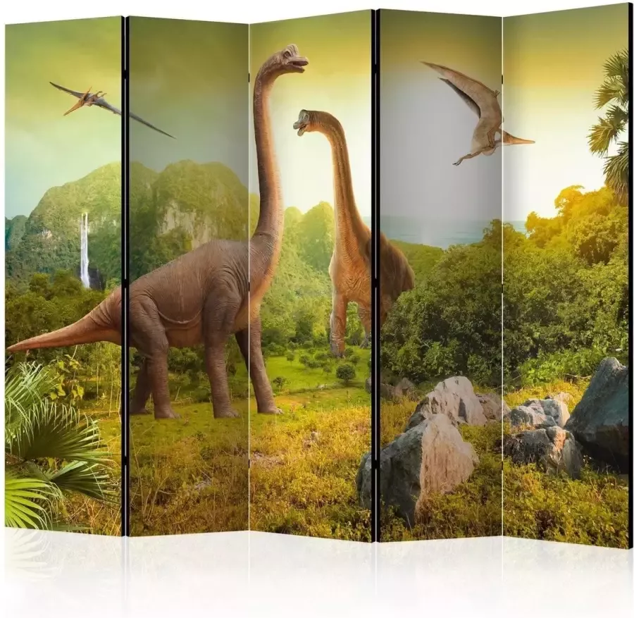 Artgeist Vouwscherm Dinosaurs II [Room Dividers] - Foto 2