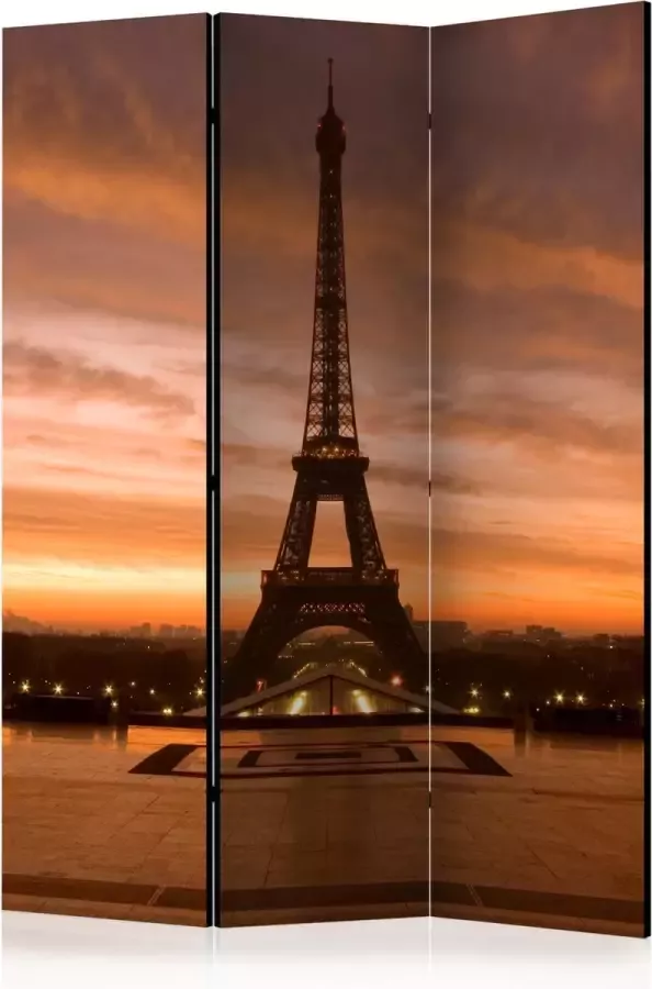 Artgeist Vouwscherm Eiffel tower at dawn [Room Dividers] - Foto 2