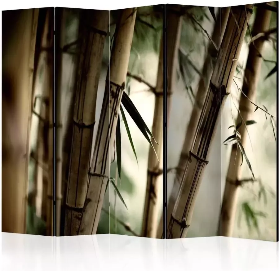 Artgeist Vouwscherm Fog and bamboo forest II [Room Dividers] - Foto 2