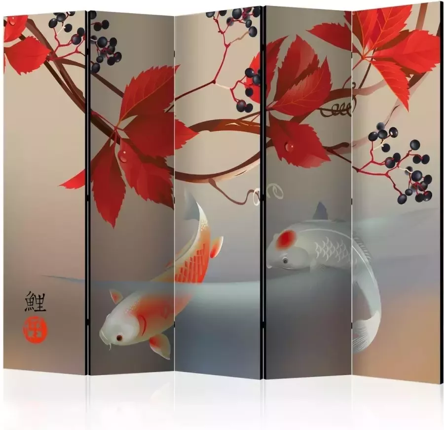 Artgeist Vouwscherm Happy Fish II [Room Dividers] - Foto 2