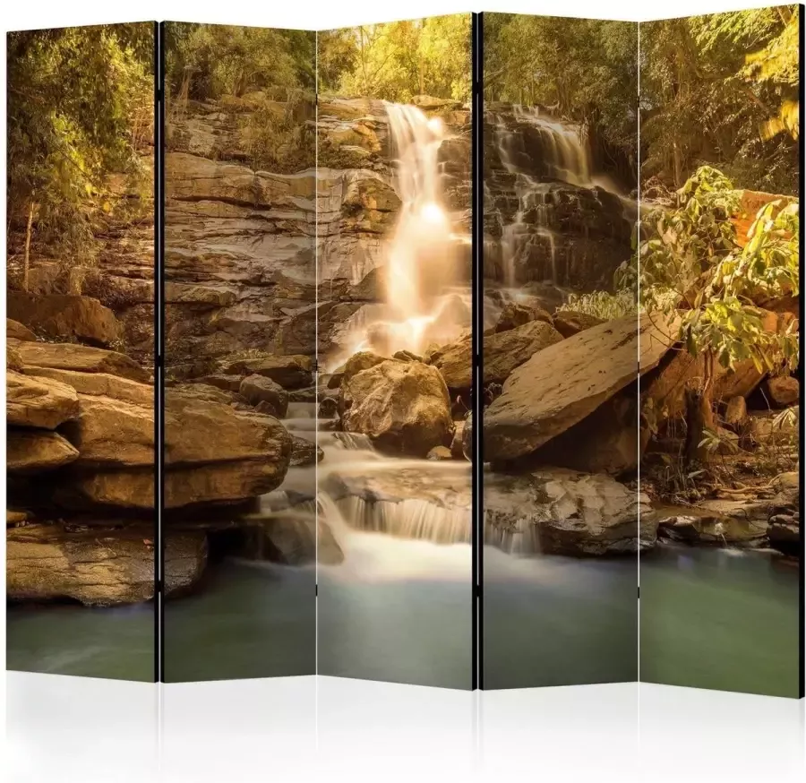 Artgeist Vouwscherm Sunny Waterfall II [Room Dividers] - Foto 2