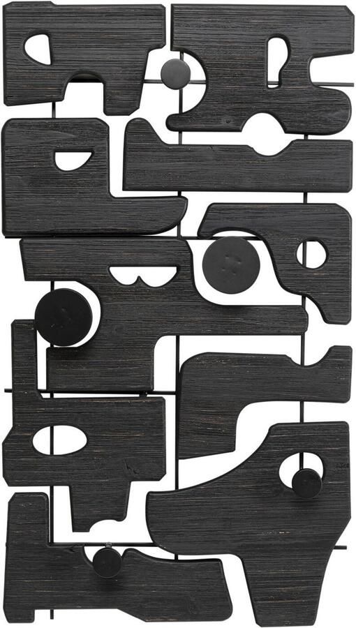 Kare Design Wand Kapstok Art Shapes 90x51cm
