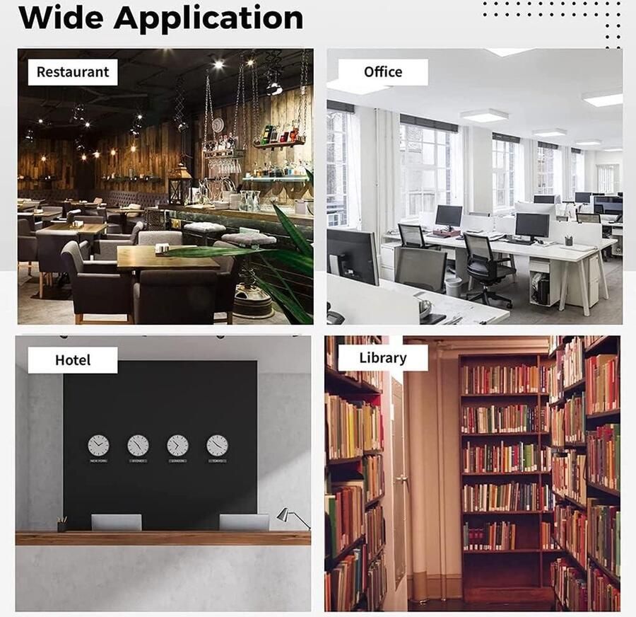 Wandbrochurehouder A4 van doorzichtig kunststof Set van 2 stuks Voor muur of bureau tijdschriftenhouder wand