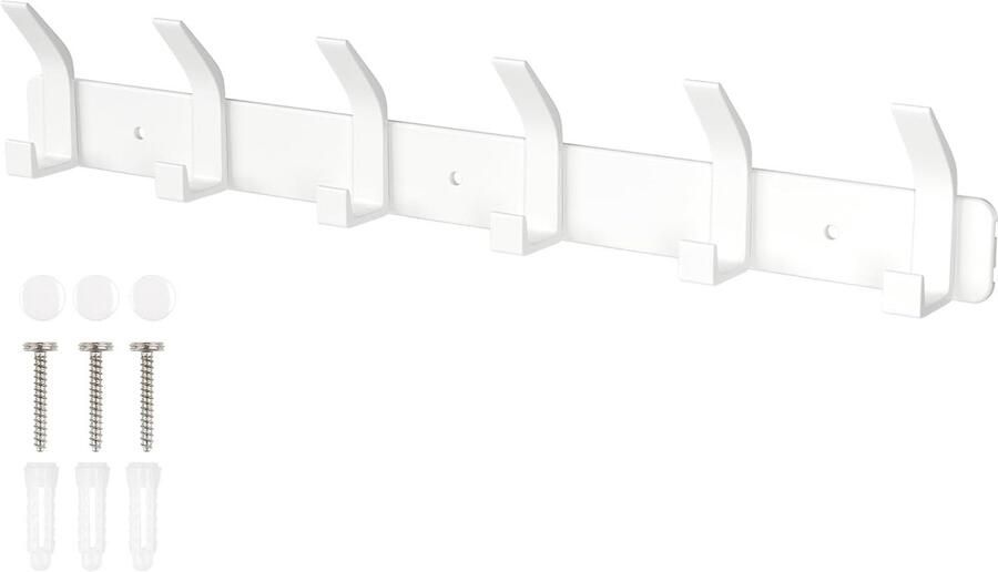 Wandgarderobe met 6 haken voor entree en woonkamer