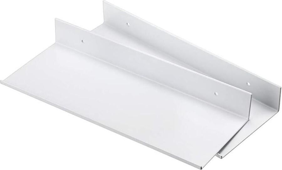 Wandgemonteerde zwevende planken aluminiumlegering woonkamer badkamer keuken 2 stuks 30 cm