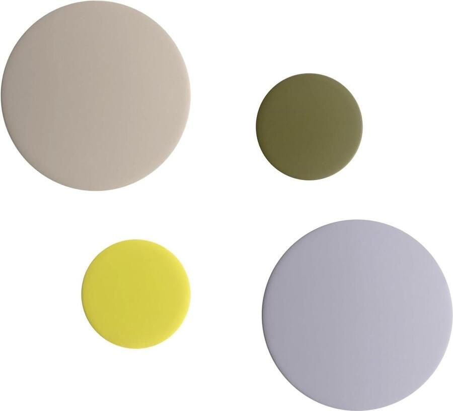 Wandhaken 4-delige set stijlvolle garderobeset- elegante kledinghaken en handdoekhaken- veelzijdige garderobehaken