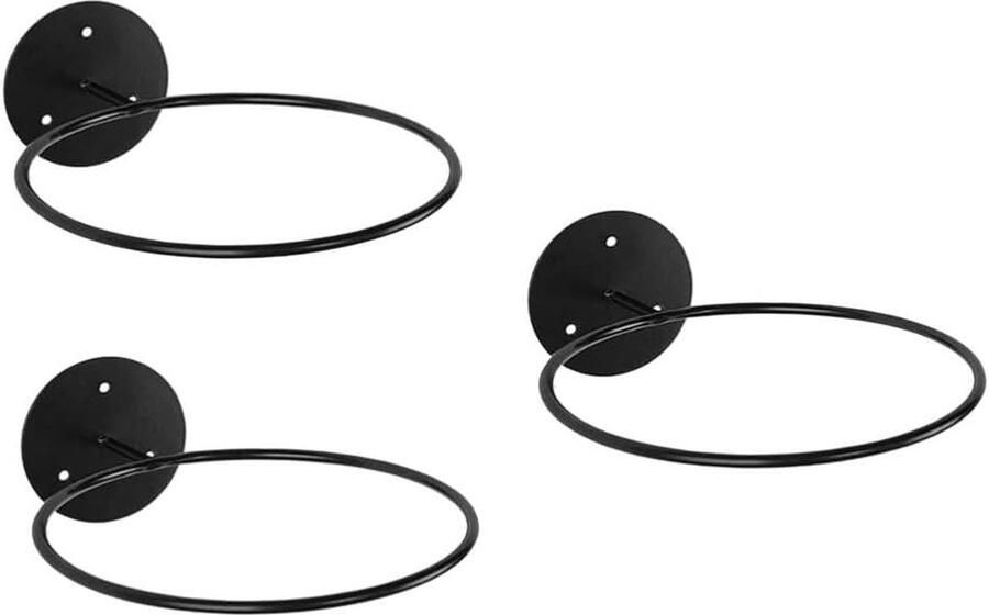 Wandhouder voor ballen 3-delige wandhouder voor balhouder metalen wandhouder voor voetbal muurbeugel voor balweergave