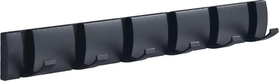 Wandkapstok met Opvouwbare Haken Ruimtebesparend en Stijlvol Multifunctioneel en Makkelijk te Installeren