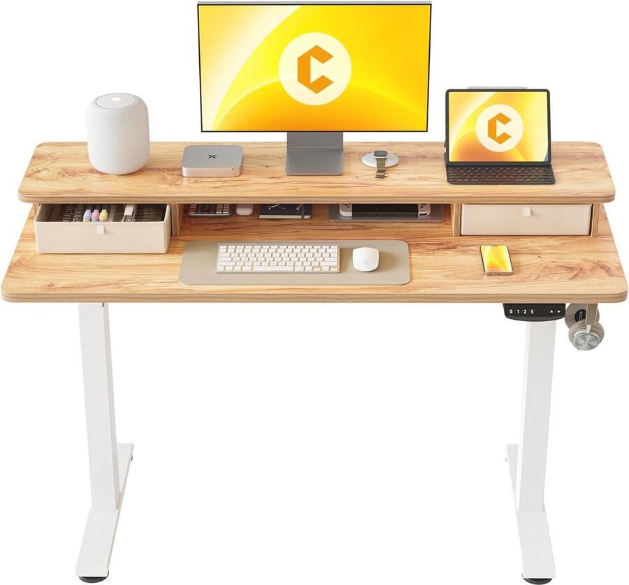 Wandkapstok met plank en haken in landhuisstijl voor hal en badkamer Bamboe en metaal