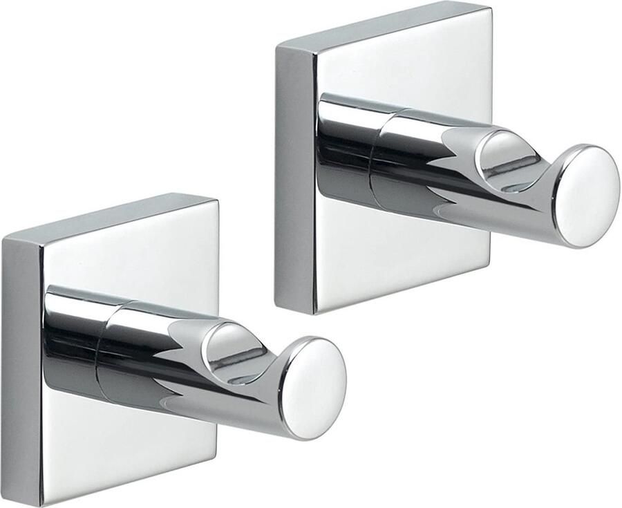 Wandkapstok Roestvrij staal Chroom 1 stuk